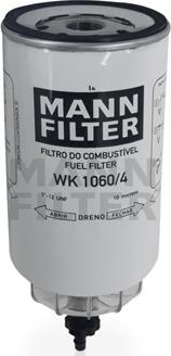 Mann-Filter WK 1060/4 - Yanacaq filtri furqanavto.az