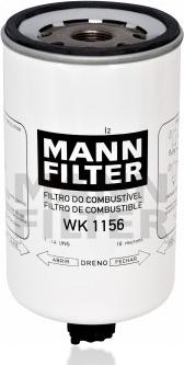 Mann-Filter WK 1156 - Yanacaq filtri furqanavto.az