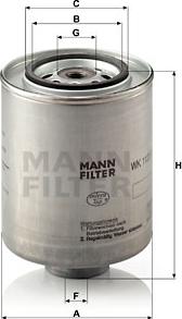 Mann-Filter WK 1123/1 - Yanacaq filtri furqanavto.az