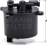 Mann-Filter WK 12 004 - Yanacaq filtri furqanavto.az