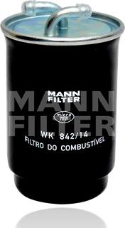 Mann-Filter WK 842/14 - Yanacaq filtri furqanavto.az