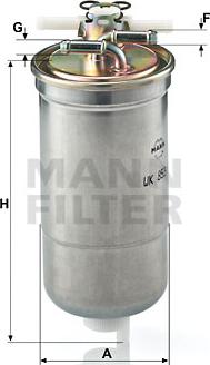 Mann-Filter WK 853/4 - Yanacaq filtri furqanavto.az