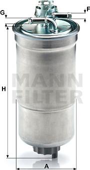 Mann-Filter WK 853/3 x - Yanacaq filtri furqanavto.az