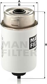 Mann-Filter WK 8015 - Yanacaq filtri furqanavto.az
