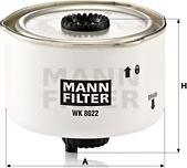 Mann-Filter WK 8022 - Yanacaq filtri furqanavto.az