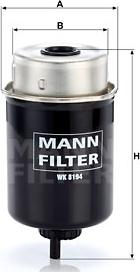 Mann-Filter WK 8194 - Yanacaq filtri furqanavto.az