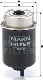 Mann-Filter WK 8192 - Yanacaq filtri furqanavto.az