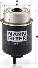 Mann-Filter WK 8167 - Yanacaq filtri furqanavto.az