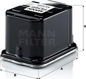 Mann-Filter WK 8106 - Yanacaq filtri furqanavto.az