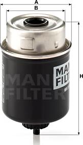 Mann-Filter WK 8100 - Yanacaq filtri furqanavto.az