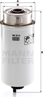 Mann-Filter WK 8114 - Yanacaq filtri furqanavto.az