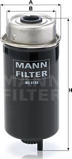 Mann-Filter WK 8188 - Yanacaq filtri furqanavto.az