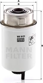 Mann-Filter WK 8121 - Yanacaq filtri furqanavto.az