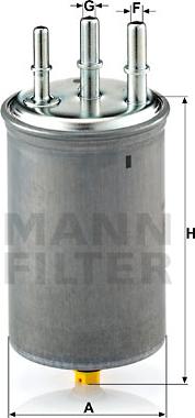 Mann-Filter WK 829/7 - Yanacaq filtri furqanavto.az