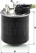 Mann-Filter WK 820/14 - Yanacaq filtri furqanavto.az