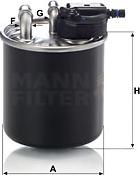 Mann-Filter WK 820/15 - Yanacaq filtri furqanavto.az