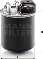 Mann-Filter WK820/20 - Yanacaq filtri furqanavto.az