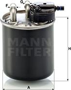 Mann-Filter WK 820/21 - Yanacaq filtri furqanavto.az