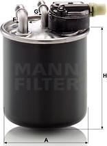 Mann-Filter WK 820/22 - Yanacaq filtri furqanavto.az