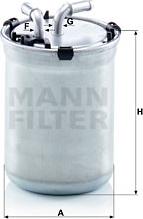 Mann-Filter WK 823/2 - Yanacaq filtri furqanavto.az