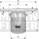 Mann-Filter WK 42/6 - Yanacaq filtri furqanavto.az