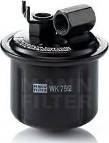 Mann-Filter WK 76/2 - Yanacaq filtri furqanavto.az