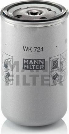 Mann-Filter WK 724 - Yanacaq filtri furqanavto.az