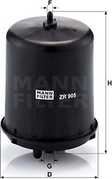 Mann-Filter ZR 905 z - Yağ filtri furqanavto.az