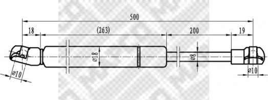 Mapco 91815 - Qaz bulaq, kapot furqanavto.az