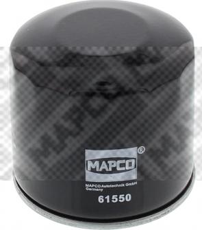 Mapco 61550 - Yağ filtri furqanavto.az