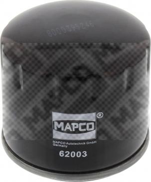 Mapco 62003 - Yağ filtri furqanavto.az