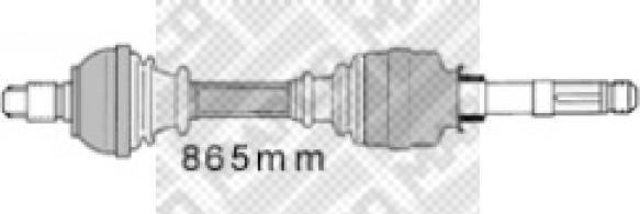 Mapco 16405 - Sürücü mili furqanavto.az