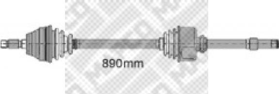 Mapco 16423 - Sürücü mili furqanavto.az