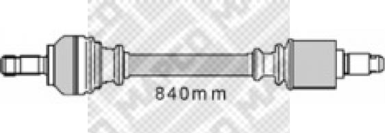 Mapco 16346 - Sürücü mili furqanavto.az