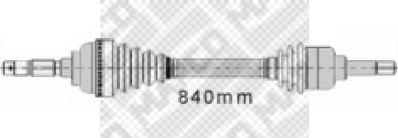 Mapco 16348 - Sürücü mili furqanavto.az