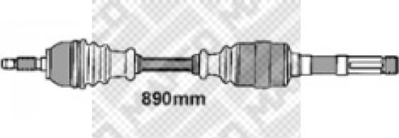 Mapco 16350 - Sürücü mili furqanavto.az