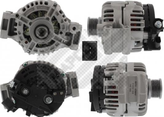 Mapco 113622 - Alternator furqanavto.az