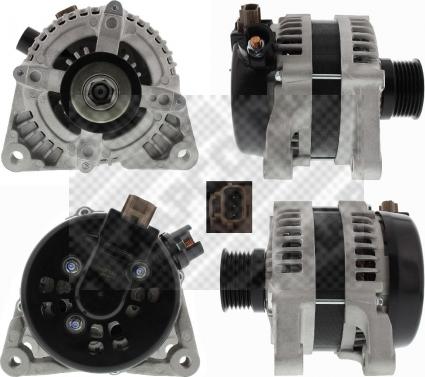 Mapco 13606 - Alternator furqanavto.az