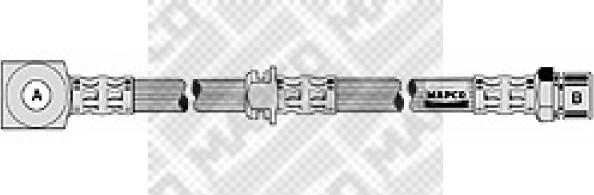 Mapco 3854 - Əyləc şlanqı furqanavto.az