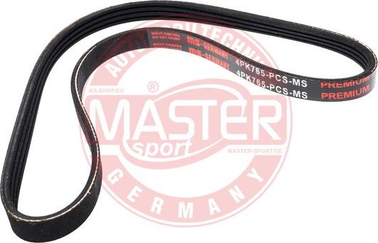 MASTER-SPORT GERMANY 4PK765-PCS-MS - V-yivli kəmər furqanavto.az