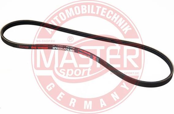 MASTER-SPORT GERMANY 3PK825-PCS-MS - V-yivli kəmər furqanavto.az