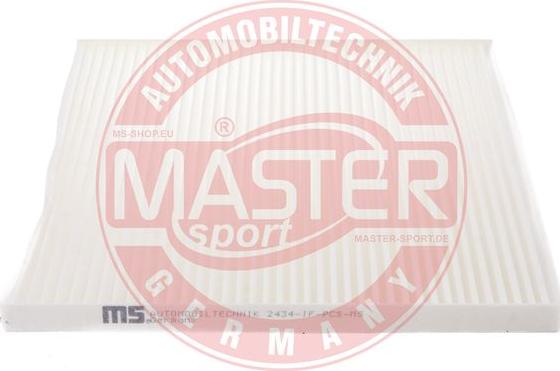 MASTER-SPORT GERMANY 2434-IF-PCS-MS - Filtr, daxili hava www.furqanavto.az