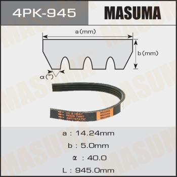 MASUMA 4PK-945 - V-yivli kəmər furqanavto.az