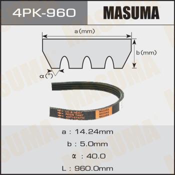 MASUMA 4PK-960 - V-yivli kəmər furqanavto.az