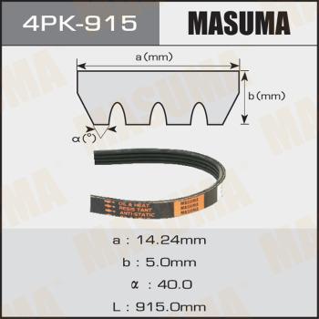 MASUMA 4PK915 - V-yivli kəmər furqanavto.az