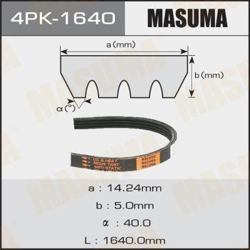 MASUMA 4PK-1640 - V-yivli kəmər furqanavto.az