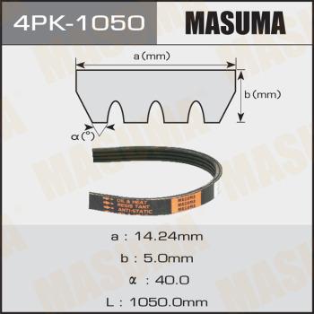 MASUMA 4PK-1050 - V-yivli kəmər furqanavto.az