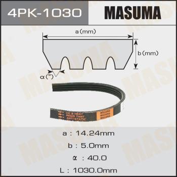 MASUMA 4PK-1030 - V-yivli kəmər furqanavto.az