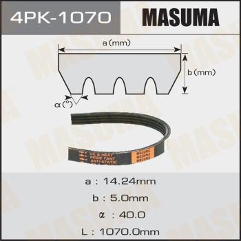 MASUMA 4PK-1070 - V-yivli kəmər furqanavto.az