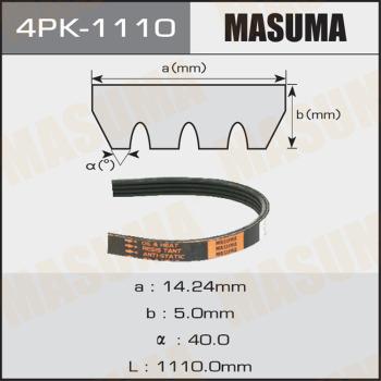 MASUMA 4PK-1110 - V-yivli kəmər furqanavto.az